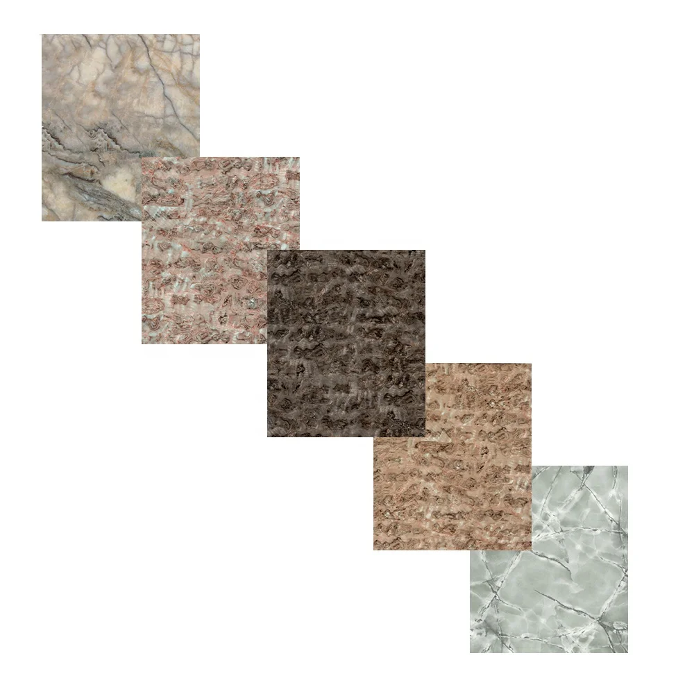 Hard Plastic Pvc Marble Sheet Wall Board For Interior Decoration