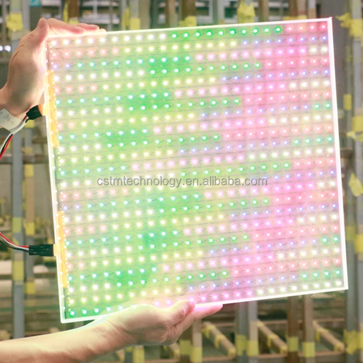 p5*10 LED Photoelectric Glass Elevator Advertising Display Luxury LED Glass Screen LED Display Transparent Screen Escalators