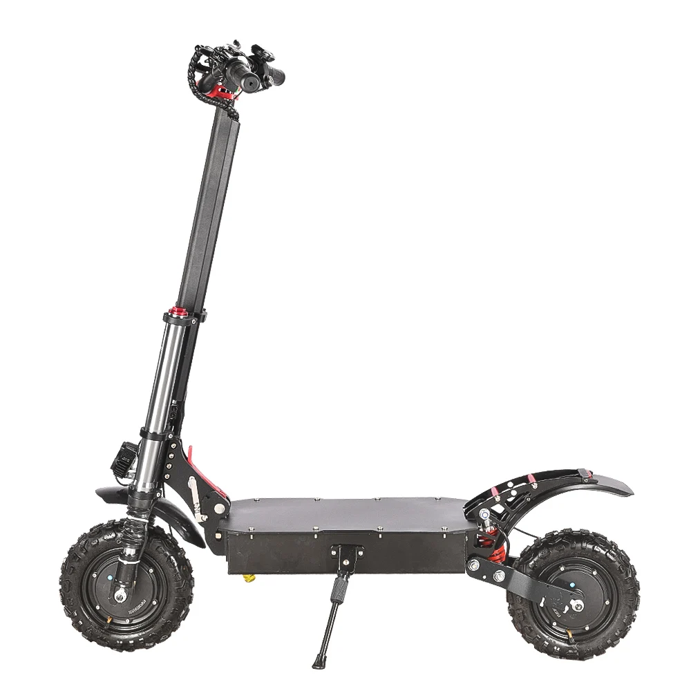 Factory Price 48V 1200W High Power 11 Inch Off Road Wide Tire Dual Motor Foldable Electric Scooter for Adult