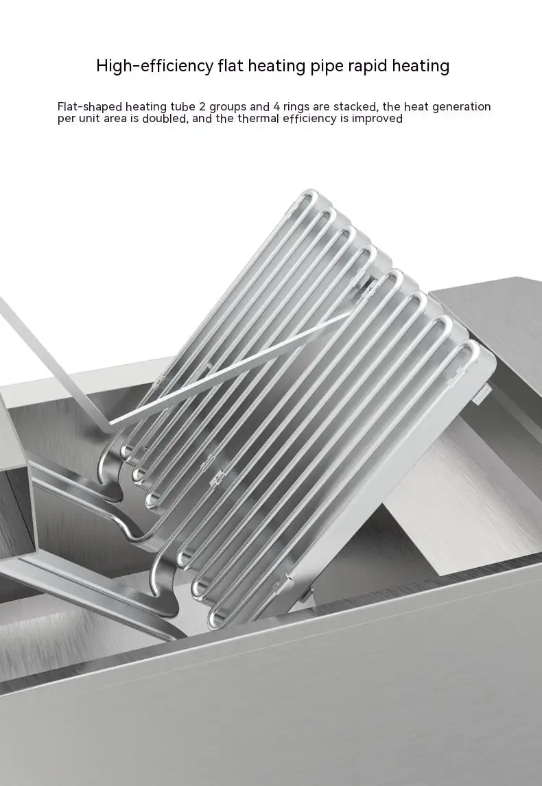 Factory Direct Hot Sale Commercial Deep Fryer Large Capacity Electric Fryer Stand French Fry Skewer Single Cylinder OFE-126