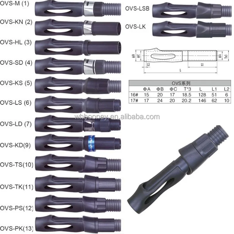 Booney OVS  fishing rod building components diy fishing rod parts reel seats