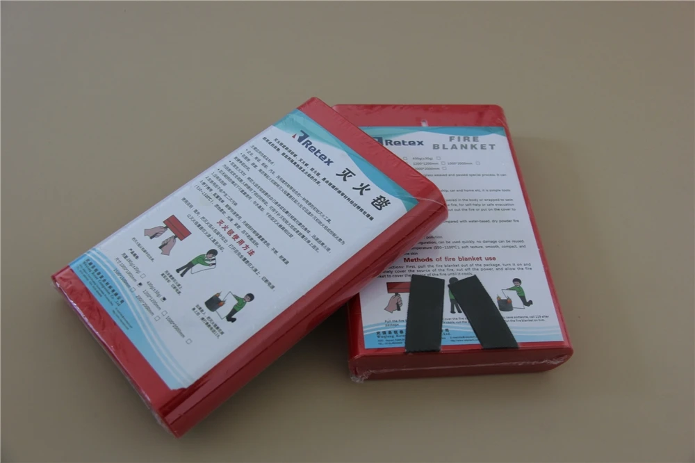 Best-Selling China Manufacture Quality White Roll Fireproof Fire Blanket