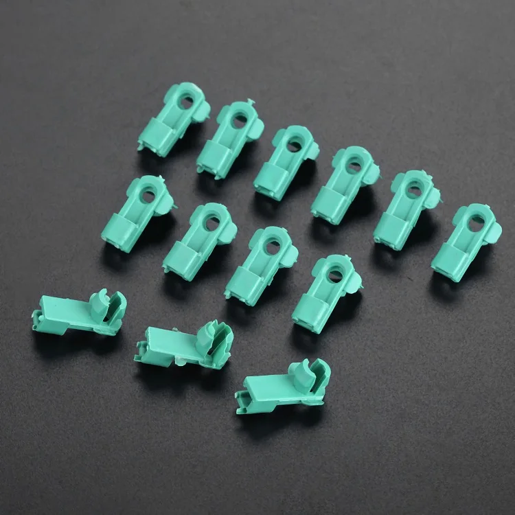 Car door green plastic door lock lever clip retainer for Honda lock