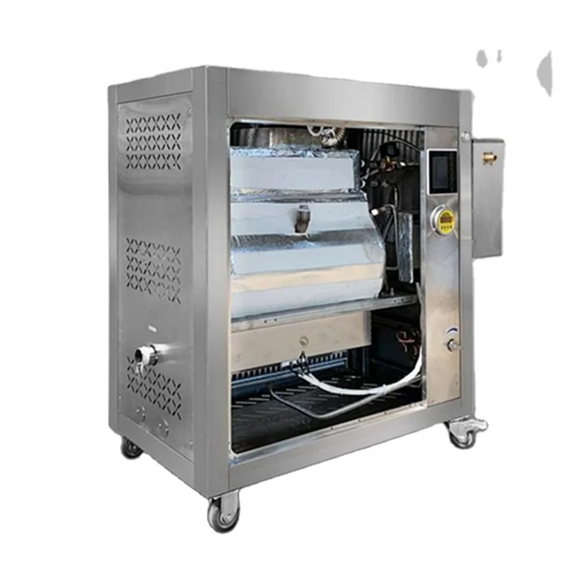 
A commercial gas-fired steam boiler with a steam output of 130L per hour from the factory 