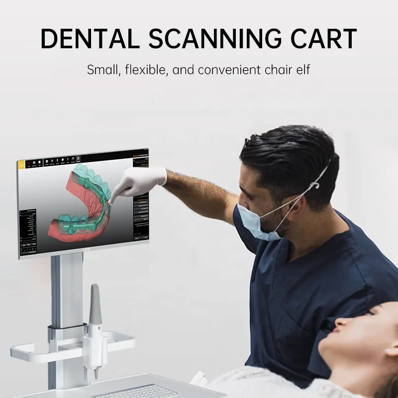 The Best Price Dental Trolley With Socket Clinic Furniture Dental Cart With The Tray