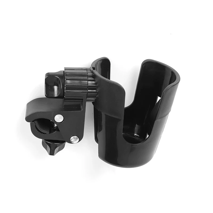 Good Quality Stroller Accessories Adjustable 360 Rotation ABS Plastic Strollers Cup Holder