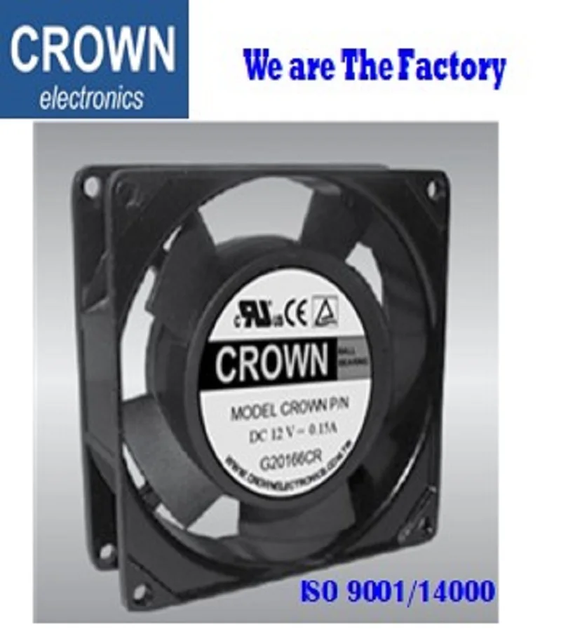 Crown 9225 AC cooling  O10 DC FAN for laptop
