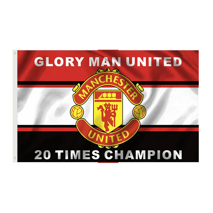 New design all team flags polyester 3*5 custom football team club flags
