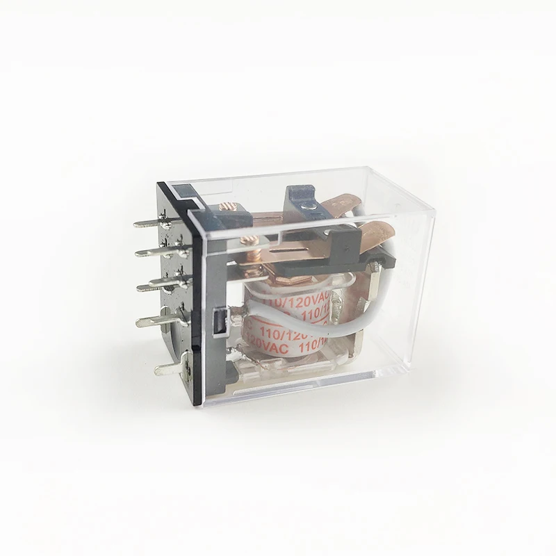 JQX-13F/LY2 110VAC/120VAC 2 Poles General Purpose Relay With PCB Connections