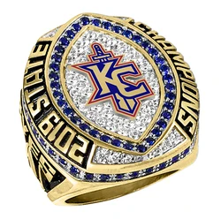 Custom baseball Championship Rings Softball Basketball Baseball Football Cheer Tournament Champions Ring for All Sports