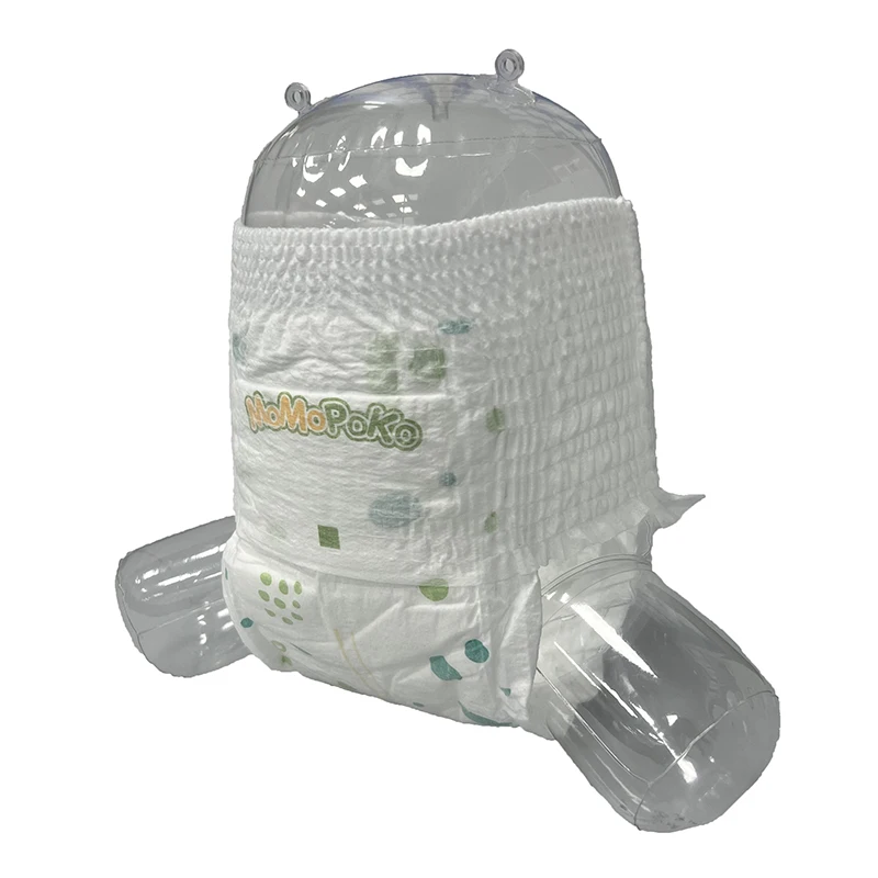 MOMOPOKO new series Economy style cheap price baby diaper pants thin style