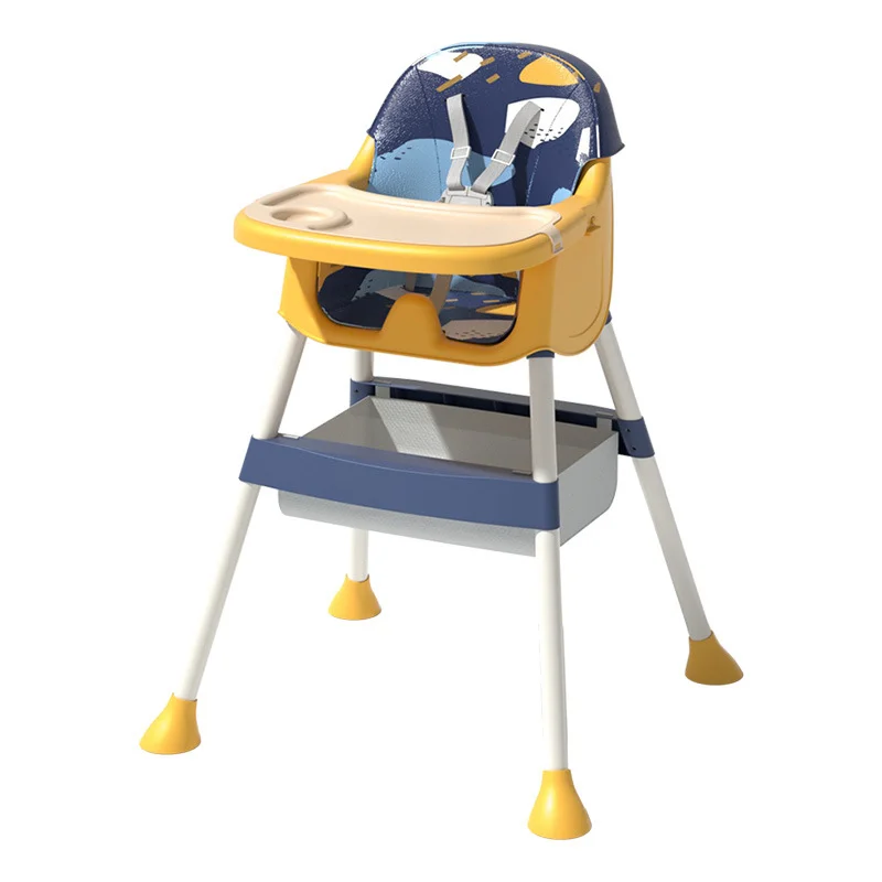 Multi-functional Growth Baby High chair Bearing Large Space Adjustable Baby HighChair