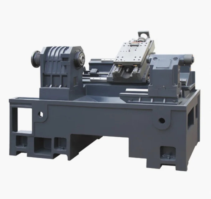 Metal parts machining turning TCK50A inclined bed CNC lathe with hydraulic tailstock integrated automatic CNC lathe