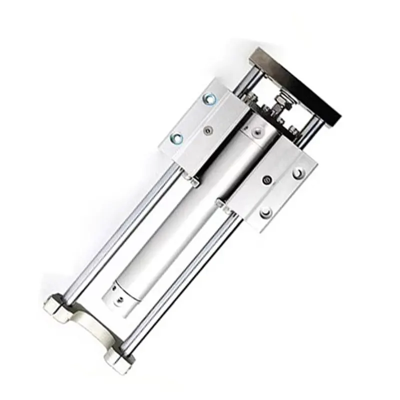 SMC cylinder MGGMF40/MGGLF40 series sliding bearing with guide rod double acting cylinder