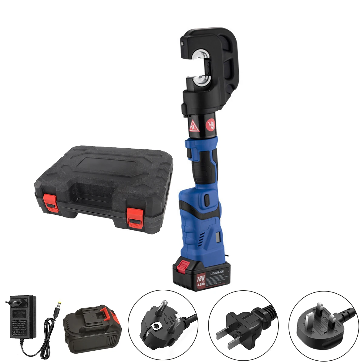 EZ-400 Battery Powered Wire Power Hydraulic Crimping Tool for Terminal with OLED