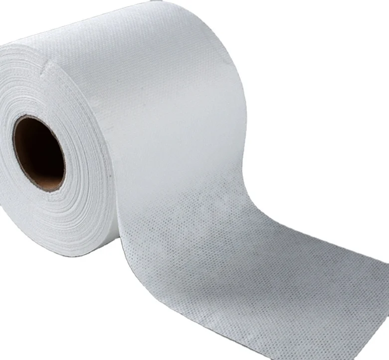 Hot Sale Soft Face Towel Polyester Viscose Spunlace Nonwoven Fabric Disposble Face Towel