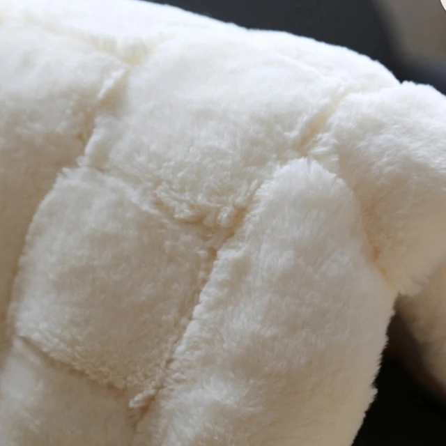 Mink royal blanket mora faux fur