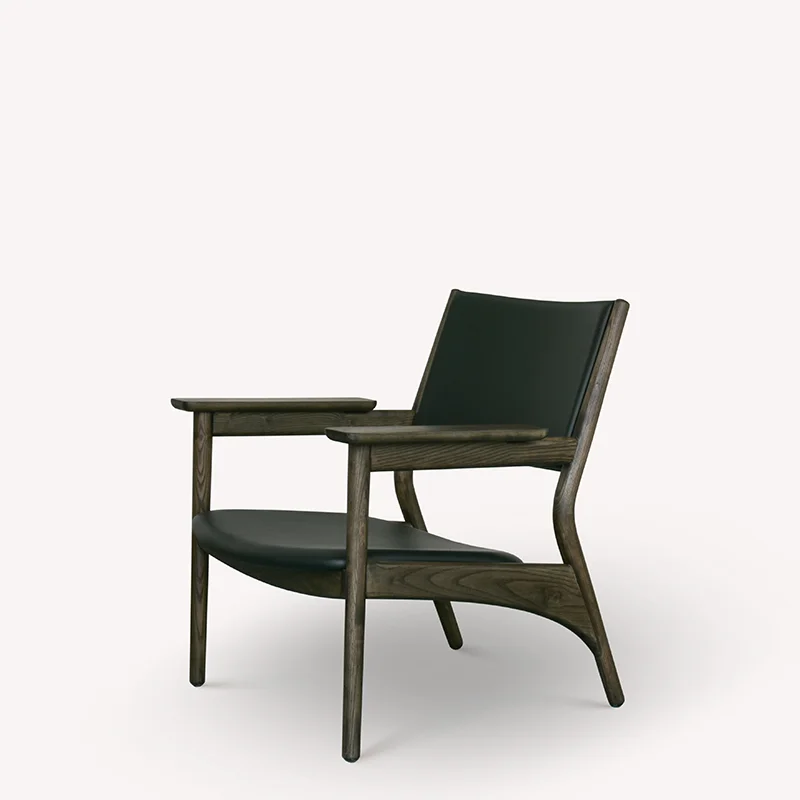 Durable Home Dining Hotel Solid Wood Armchair Living Room Modern Armchair