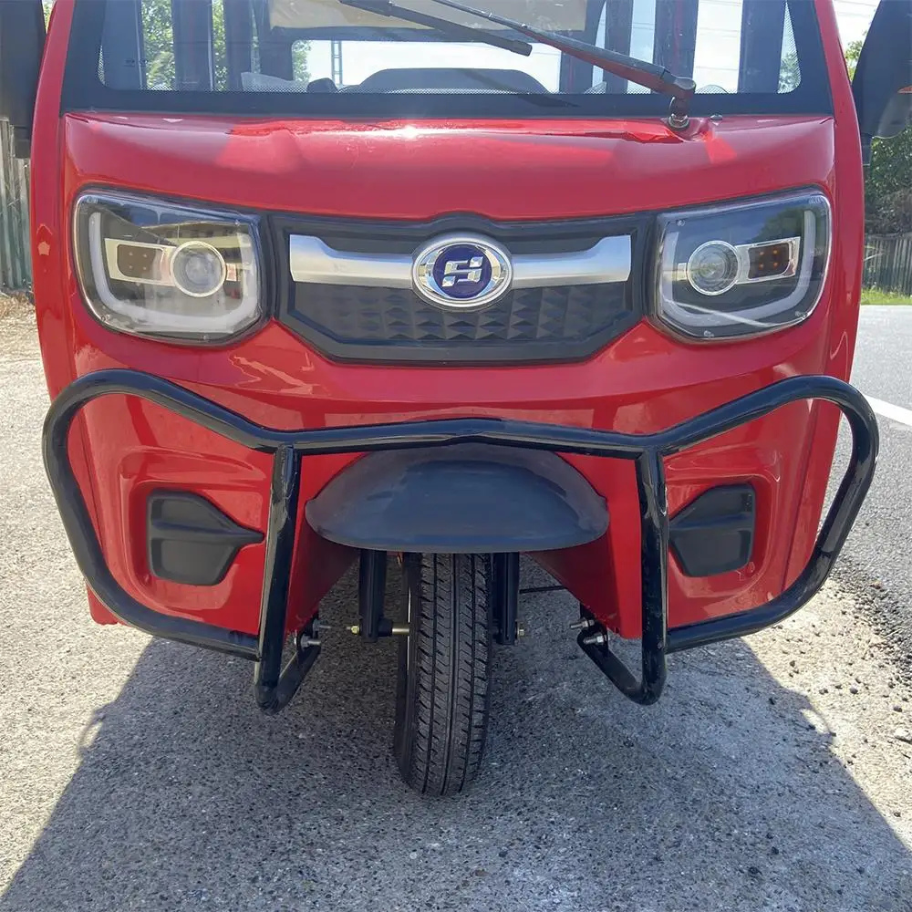 Brand New Fully Enclosed Scooter Fullyenclosed Tricycle Pink Tuk Covered Electric Three Wheel Trike