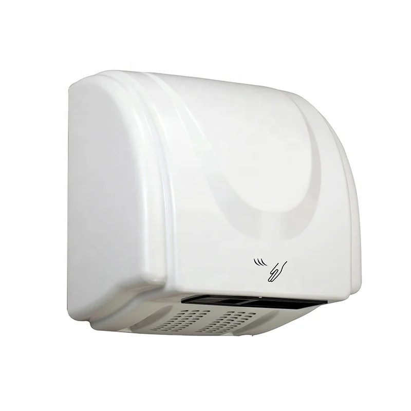 Kuaierte K2505E Wall Mounted Conventional Cheap ABS Electric Automatic Powerful Hand Dryer for Commercial Bathrooms