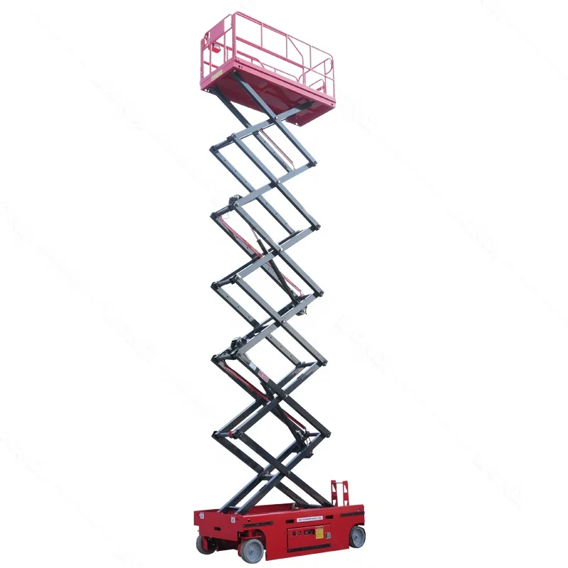 Hot selling electric lift hydraulic steering wheels scissors lift