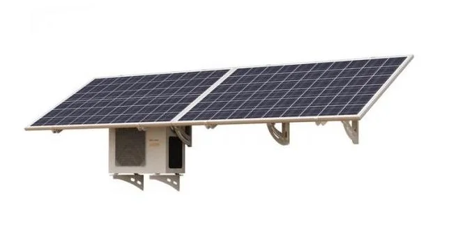 Solar Air Conditioner 100% Solar Powered Off Grid 24/48V DC Inverter Hybrid Solar Air Conditioner 12000btu
