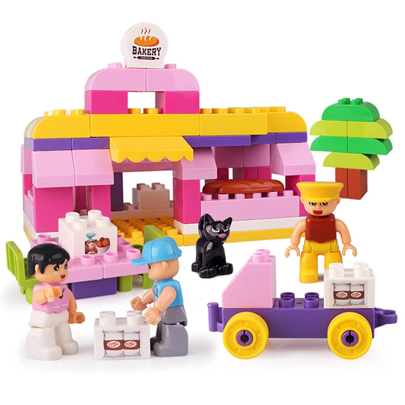 Karmas Product Educational Diy Building Blocks For Kids Building Block Set City Set Kid Gift Games