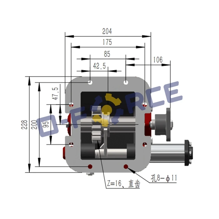НОВЫЙ Самосвал 16T кабель с приводным валом отбора мощности