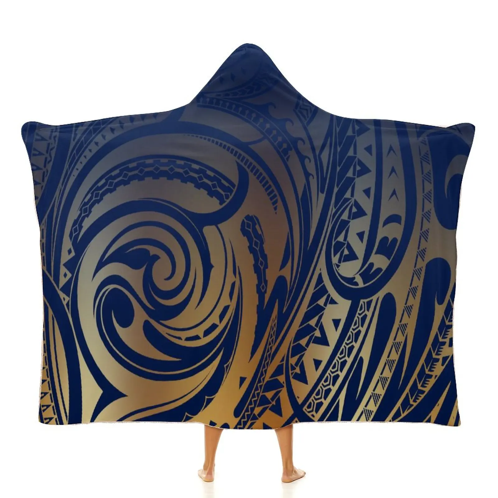 Brand New Pacific Island Art Flannel Fleece Blanket Customized On Demand Fleece Throw Blanket For Bed/Pet/Car