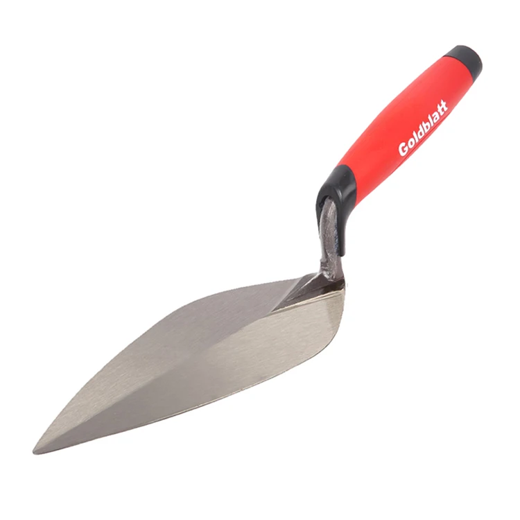 Goldblatt Professional Brick Trowel Plastic Handle Bricklayer Trowel Hand Plastering Bricklaying Trowel