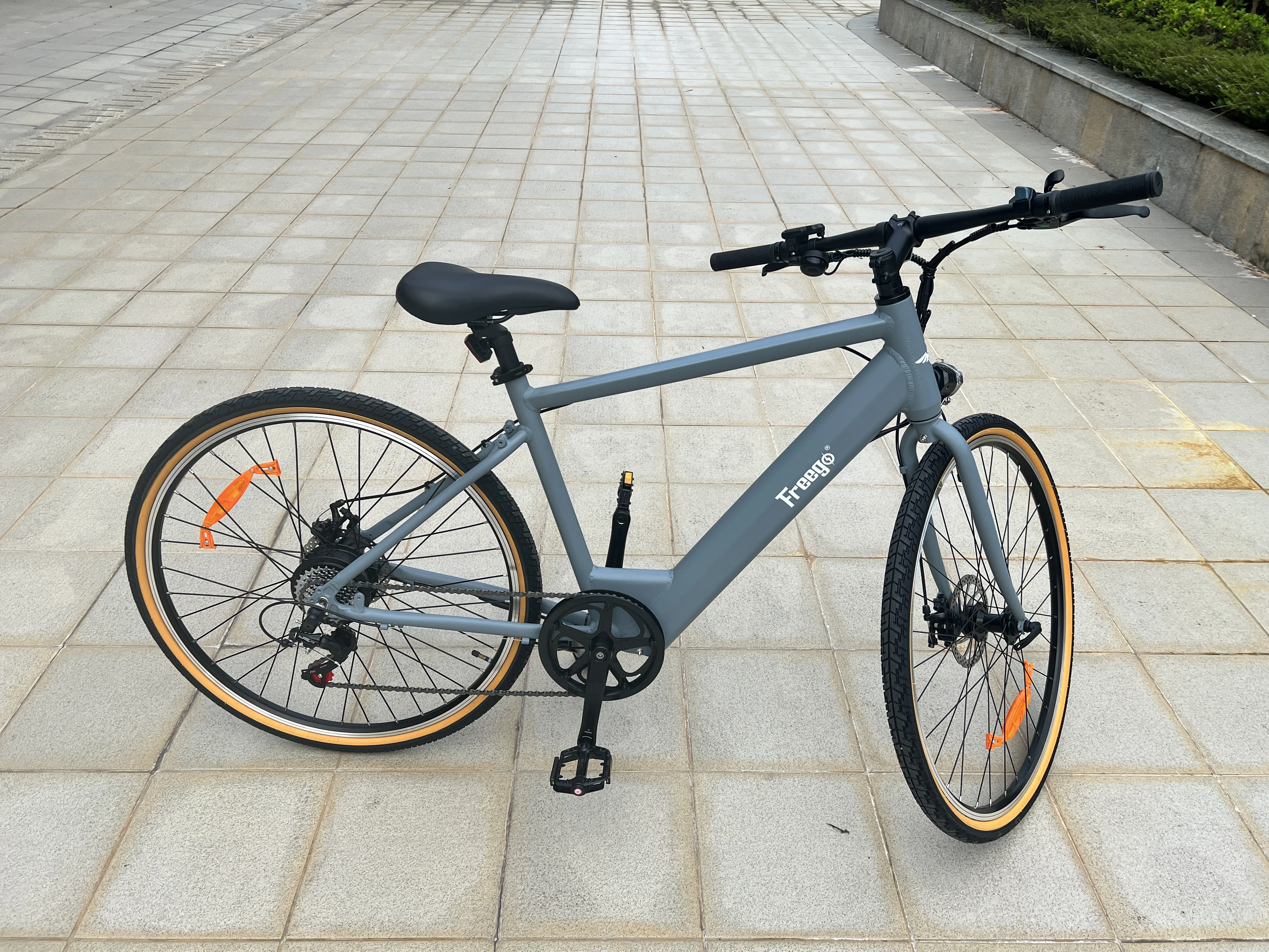 Pedaling Assit E Bike 250w Motor 36v 9ah Battery 25km/H Speed 700*40c Adult E Bike Electric Bicycle