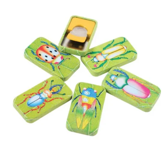 Bug Clickers with 6 Assorted Designs | Packed 12pc per Pack | Pet Bug Clicker