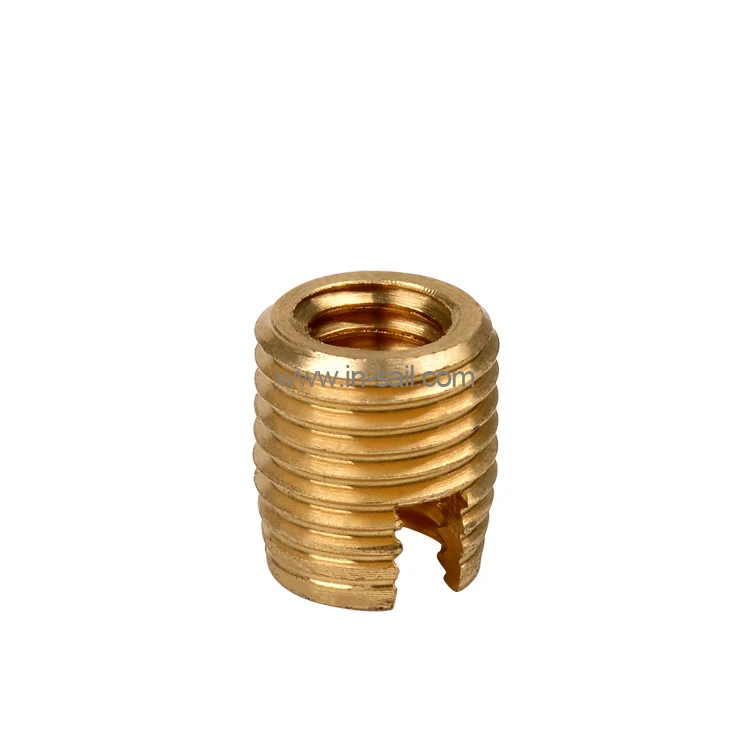 M3 M5 M6 M8 Self Tapping  Knurled Threaded Insert Nut with Zn Plated
