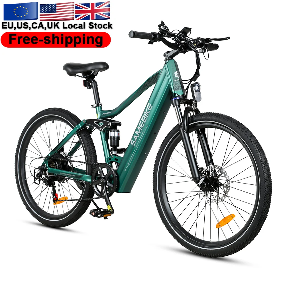 XD26-II Full Suspension Electric Mountain Bike with Free Shipping Rear Hub Motor and Aluminum Alloy Frame EU Stock Warehouse
