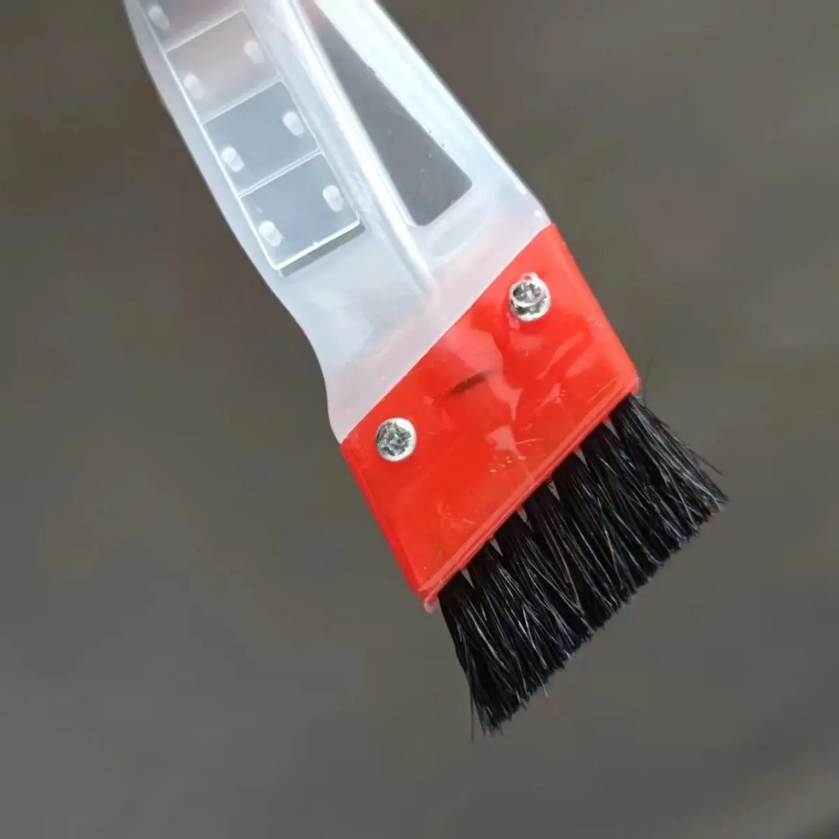 3.5cm Glue  brush in plastic handle ,horse hair glue brush tool
