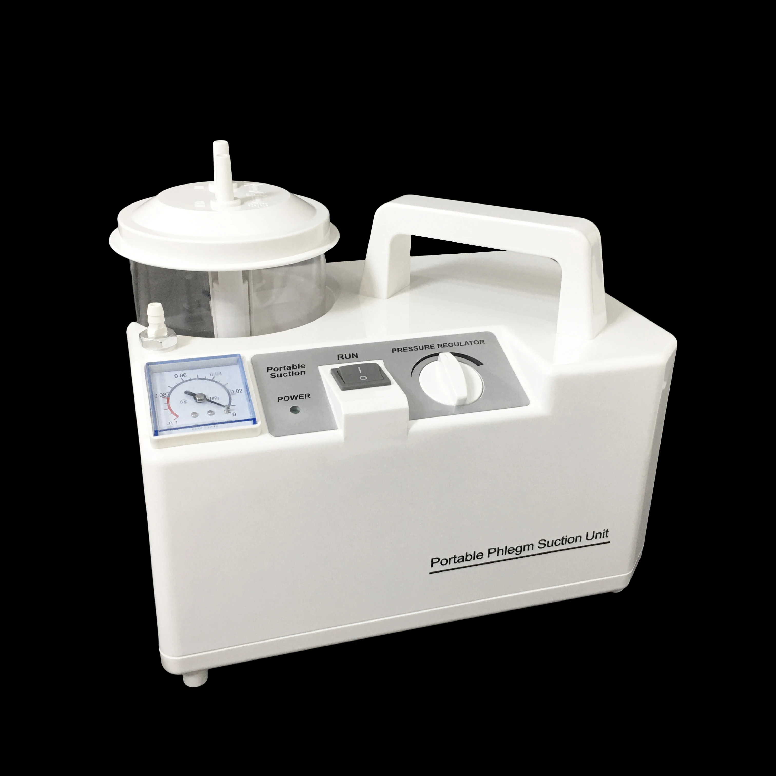 Portable Medical Surgical Device Electric Vacuum Aspirator Sputum Pump Apparatus Phlegm Suction Machine Unit With Bottles Tube