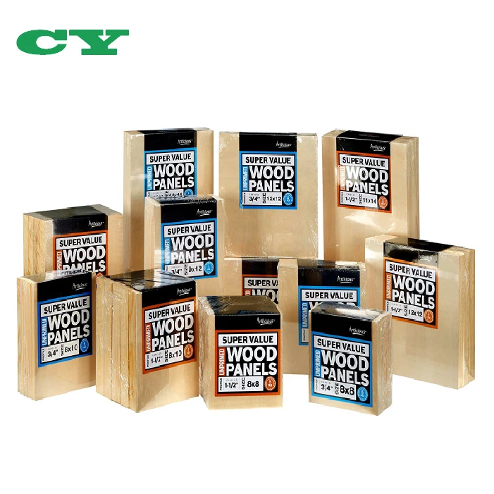 Great Alternative to Canvas Panels Stretched Canvas and Canvas Rolls Set of 6 Super Value Wood Panel Boards