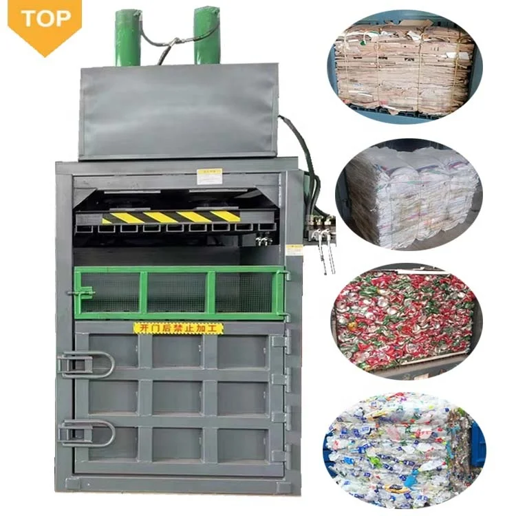 Automatic Hydraulic packaging machine Scrap waste paper baler cardboard box carton bale press machine price