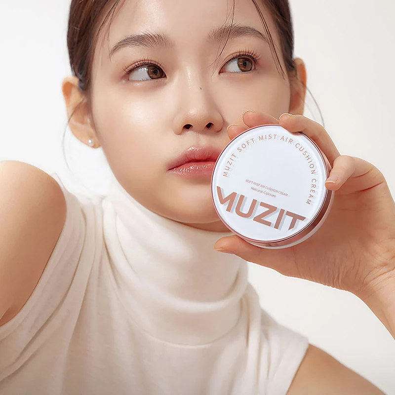 Soft Velvet Mist Cushion Cream Primer Delicate Texture for Even Skin Tone Enhancement Nourishing Skin Care