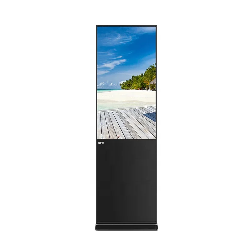 LOFIT indoor 55 Inch Android Wifi Floor Standing Lcd Advertising Display Digital Signage Kiosk