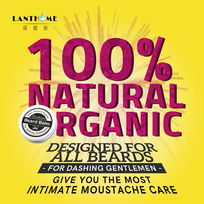 Wholesale Mens Beard Care Products 100% Natural Organic Moisturizing Nourishing Beard Balm