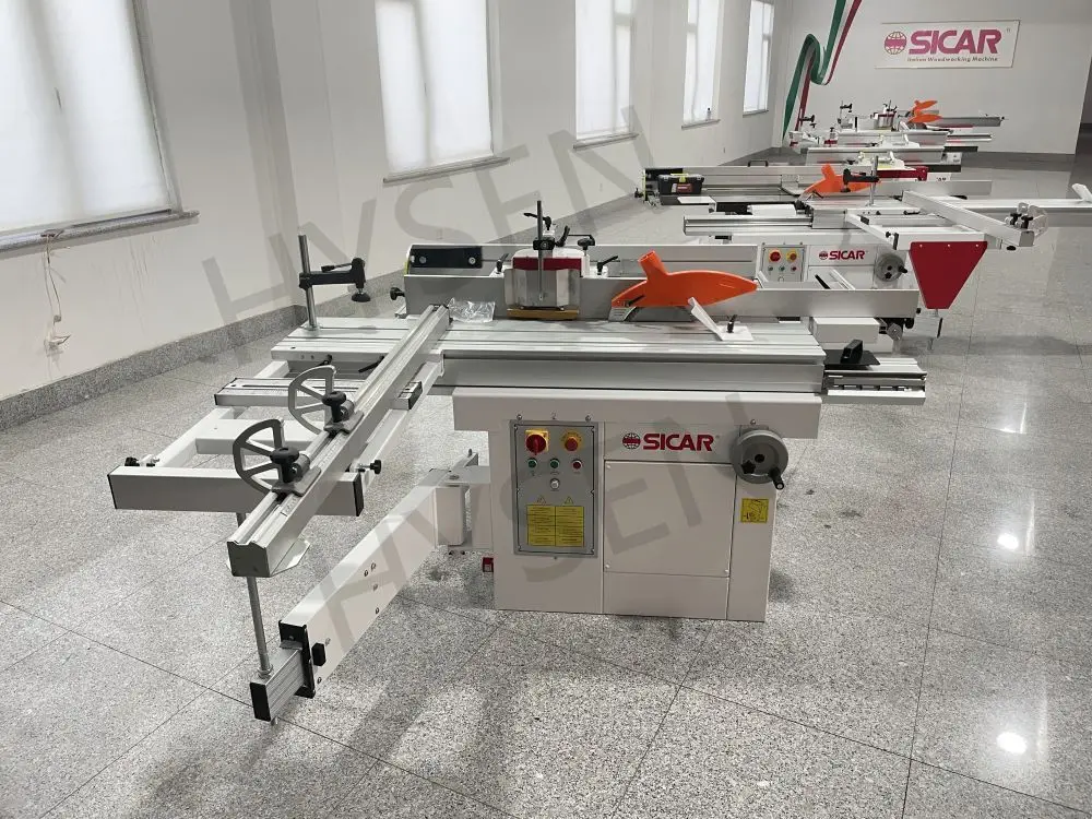 SICAR C300 Multi-Function Automatic Woodworking Machine Five Operations Combination for Construction And Home Use Planer