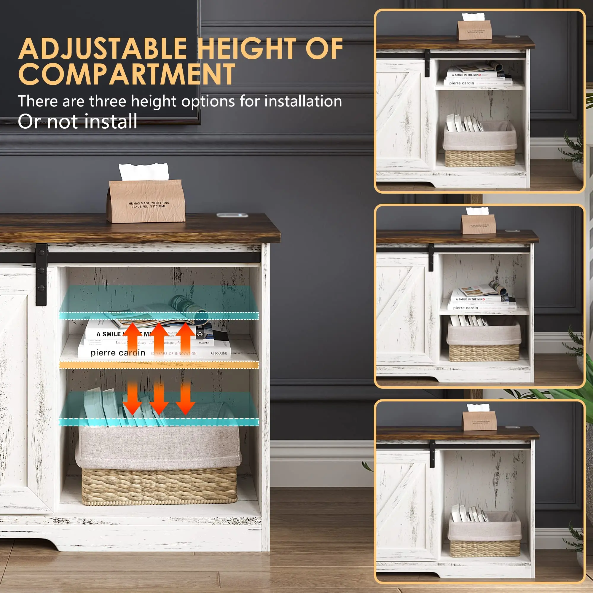 Home Wooden furniture Wholesale Modern TV Wooden luxury media console interior furniture TV stand