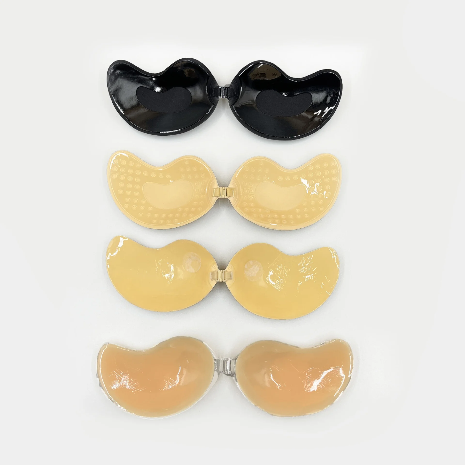 Full range mango breast patch Strapless Reusable Sticky Bra Lingerie Women Thicker Adhesive Brassier Silicone Underwear Bra