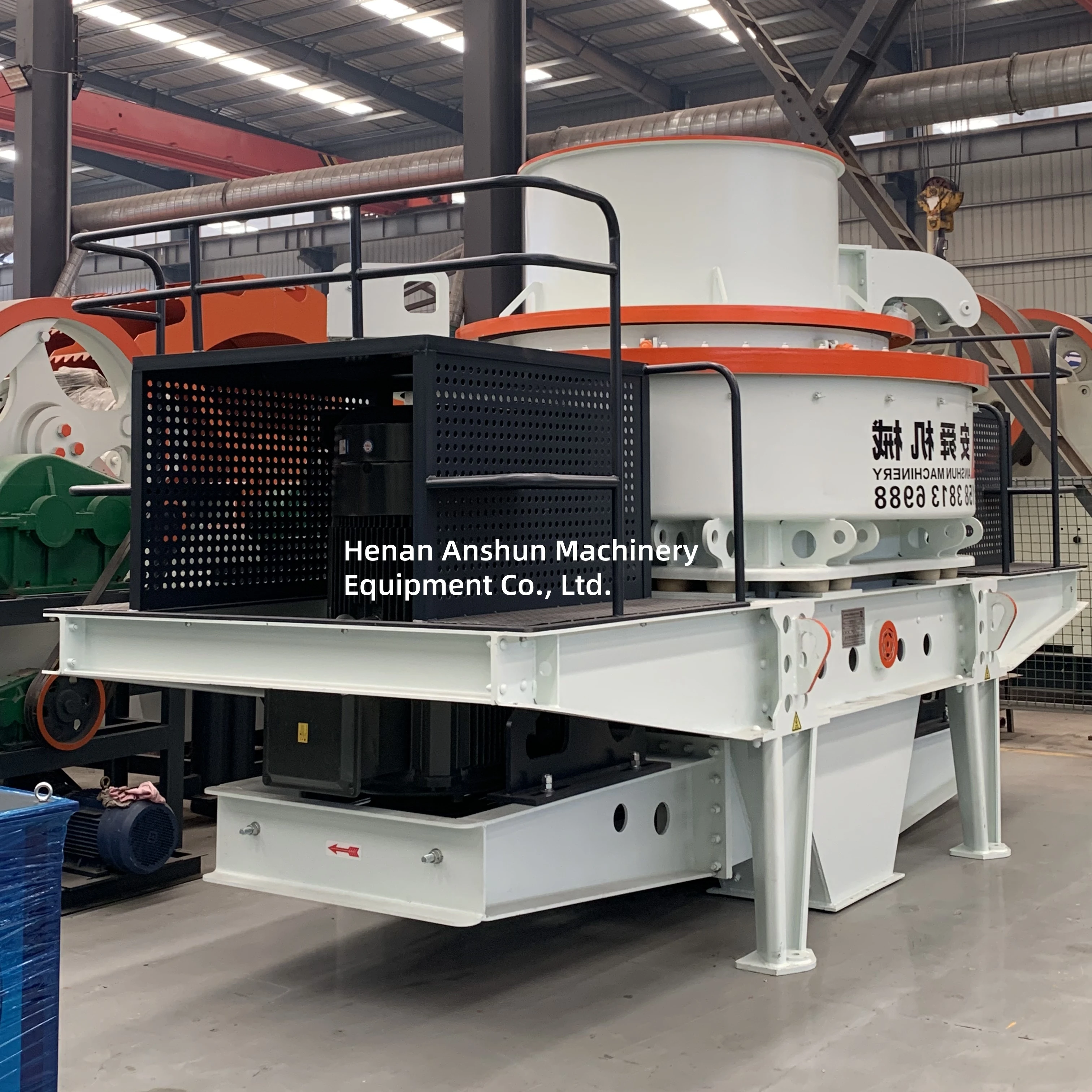 Vertical Gravel Sand Maker Stone Crusher Machine, Best Quality Silica Sand Production Line, VSI Artifical Sand Making Machine