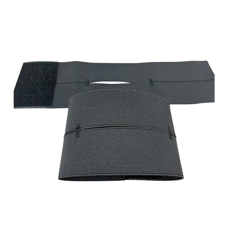 Black baseball gloves straps Velcro elastic straps Open hole gloves wrapped baseball