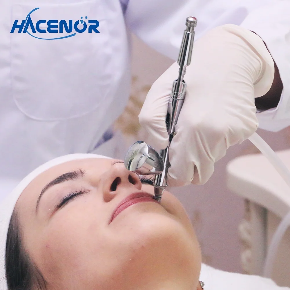 Facial hyperbaric home oxygen jet peel therapy facial spray machine injector spray