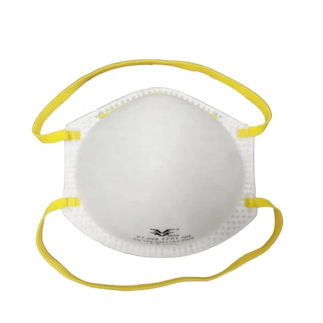 New Design Wholesale Price Protective Cup Shaped Customization FFP1 FT-058 NRD Face Mask With The Stretchable Side Bands