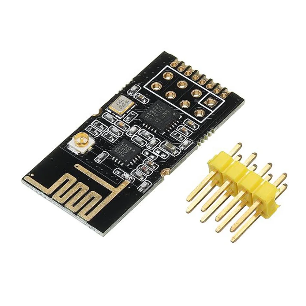 GT-24 2.4G NRF24L01+PA+LNA 1100 meters Long Distance Industrial Grade Digital Wireless Module With Non-welding Pin