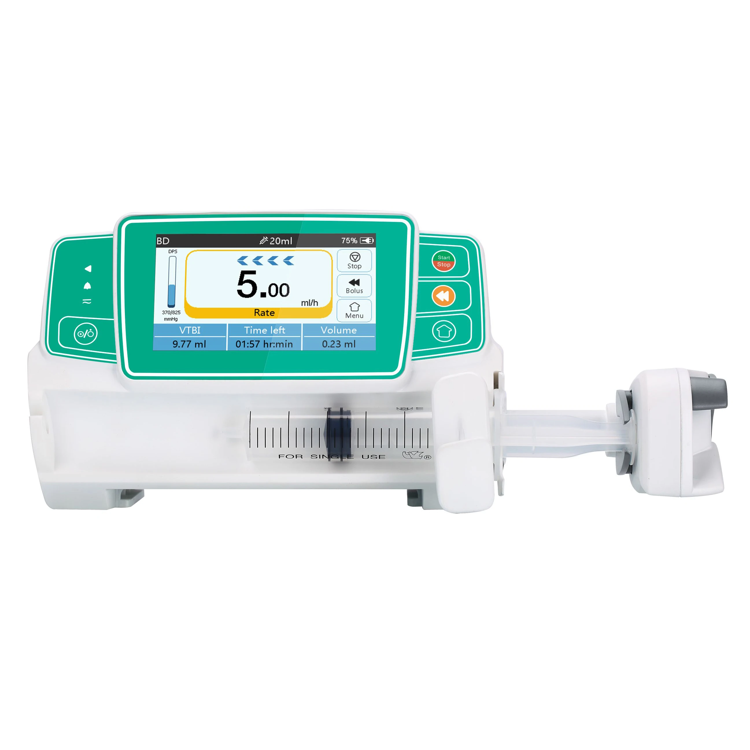 
Clinic hospital medical Stackable Single channel Syringe Pump price 